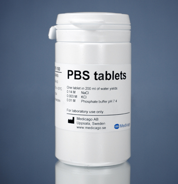 Phosphate Buffered Saline Pbs Ph 7 4 200 Ml 100 Tablets Aniara Diagnostica