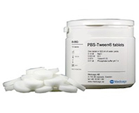 Phosphate Buffered Saline with Tween 20 (PBS-T) (pH 7.4) (500 mL) (100 tablets)