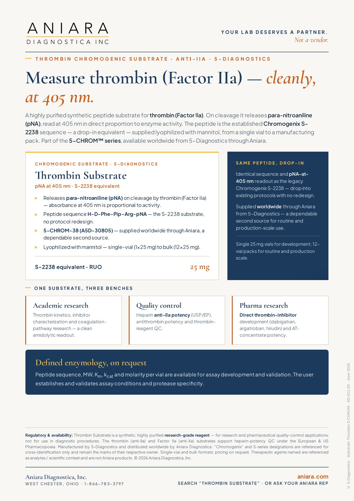 5-CHROM Thrombin Flyer