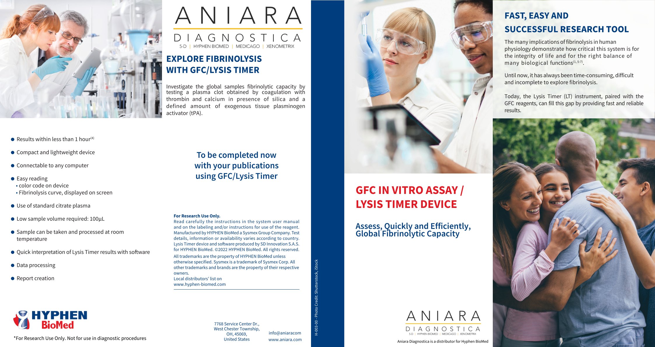 GFC In Vitro Assay / Lysis Timer Device Booklet