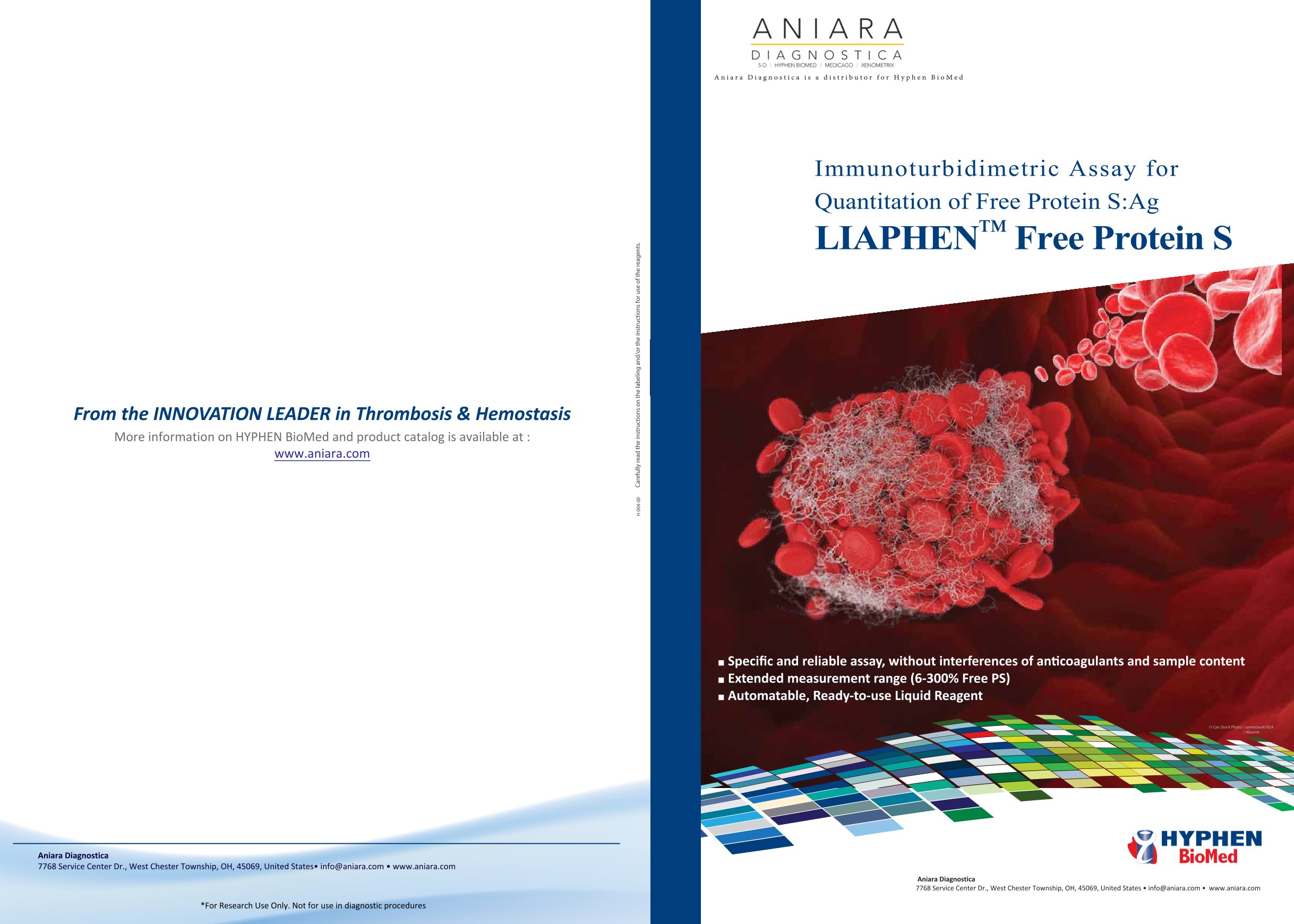 Immunoturbidimetric Free Protein S Booklet