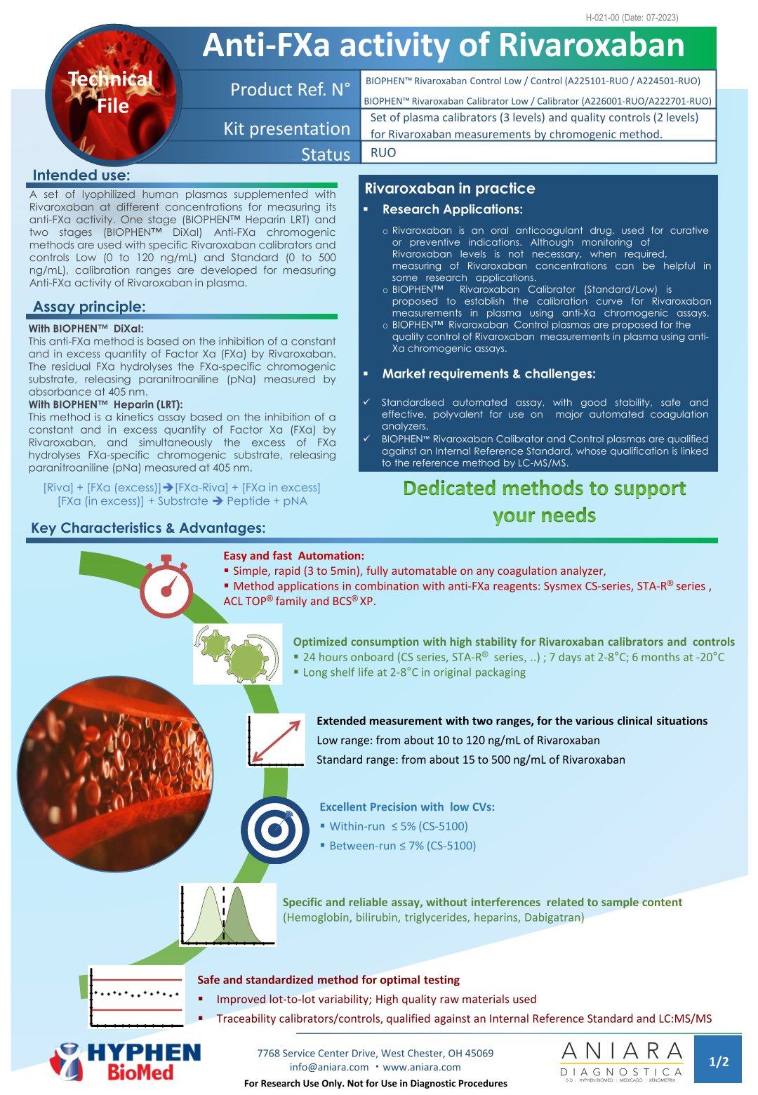 Rivaroxaban Technical File