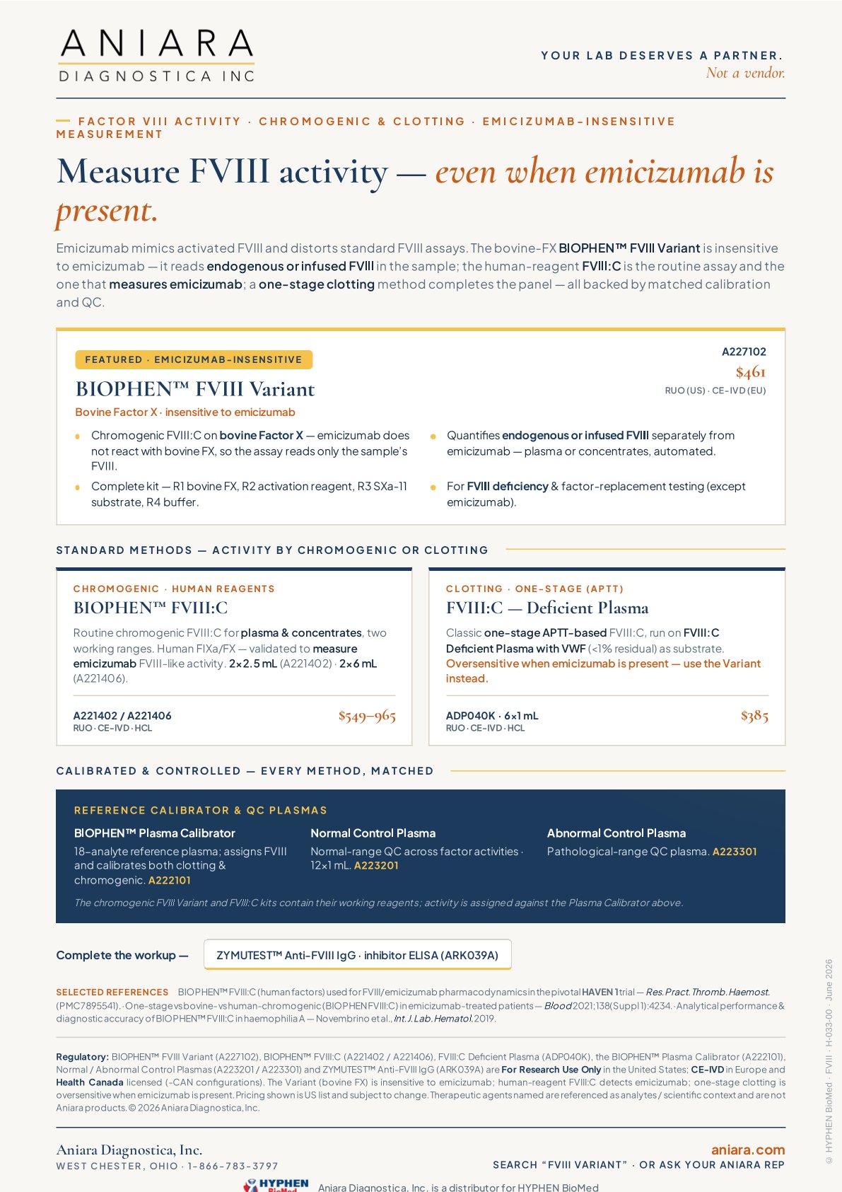 BIOPHEN FVIII Flyer