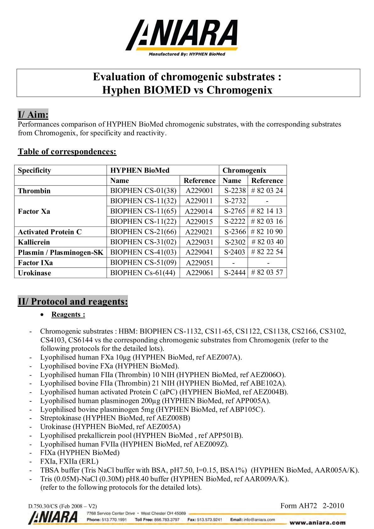 Complete Substrate Comparison Study