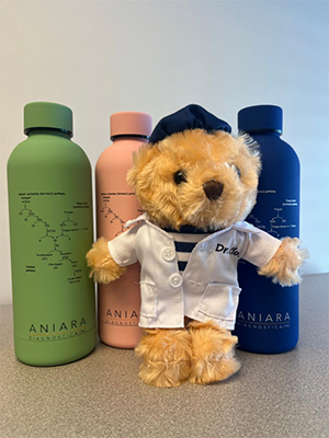 Dr. Clot in Paris with Aniara products